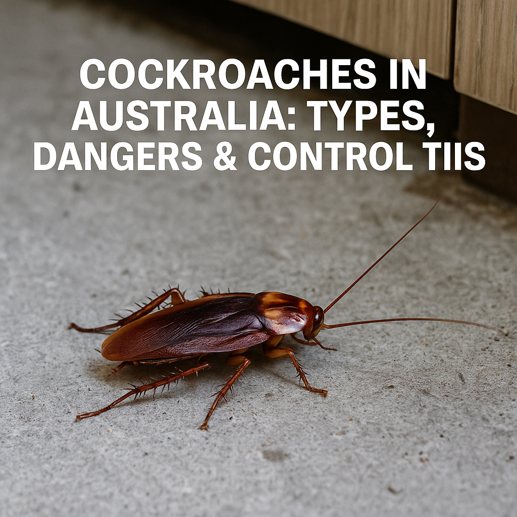 Cockroaches in Australia: Types, Dangers & Control Tips