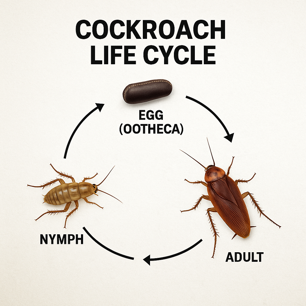 Cockroach Life Cycle: Stages, Duration & Control Tips