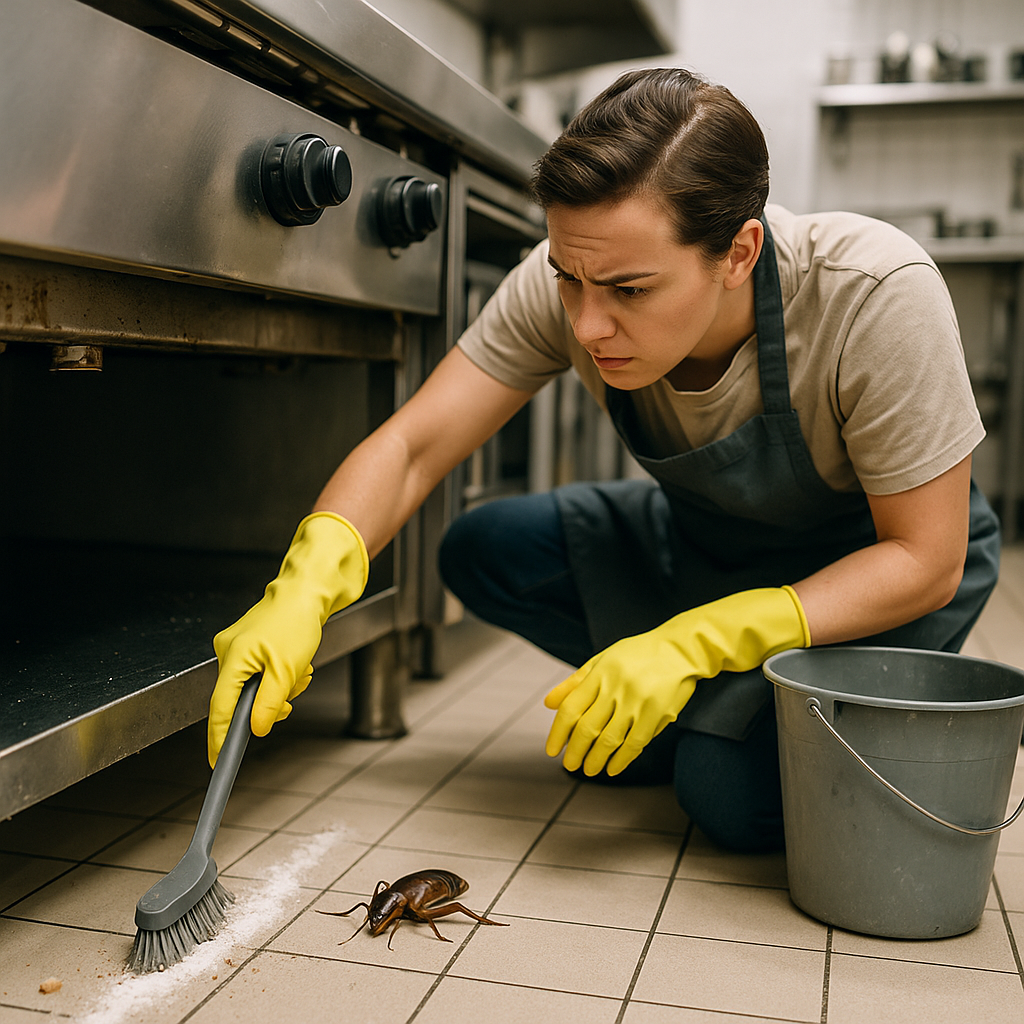 COCKROACH CONTROL FOR RESTAURANTS & FOOD BUSINESSES