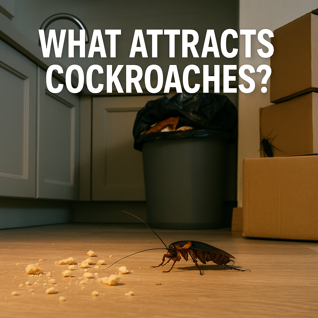 WHAT ATTRACTS COCKROACHES?