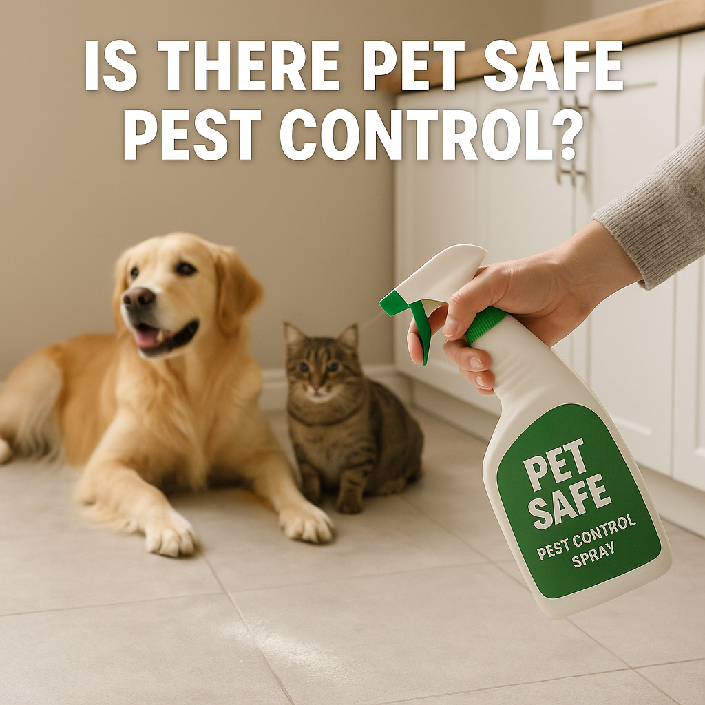 IS THERE PET SAFE PEST CONTROL?