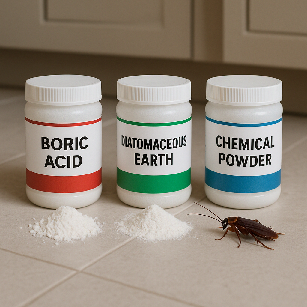 WHAT IS THE BEST POWDER TO KILL COCKROACHES?