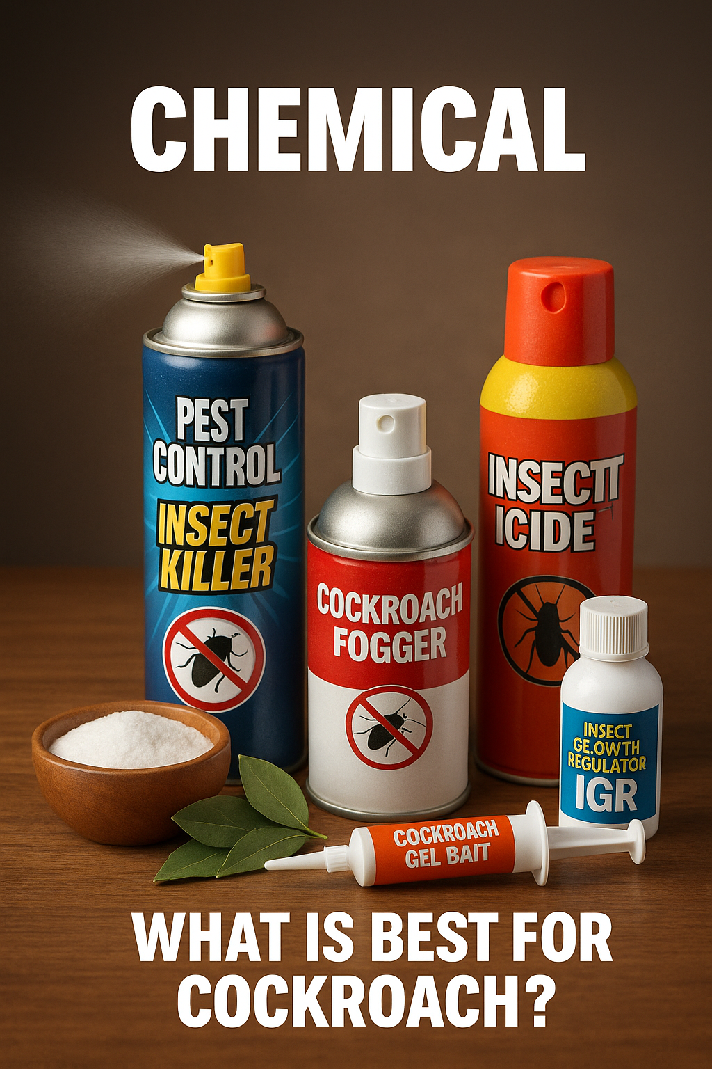 HERBAL VS. CHEMICAL COCKROACH/COCKROJ CONTROL: WHICH METHOD WORKS BEST?