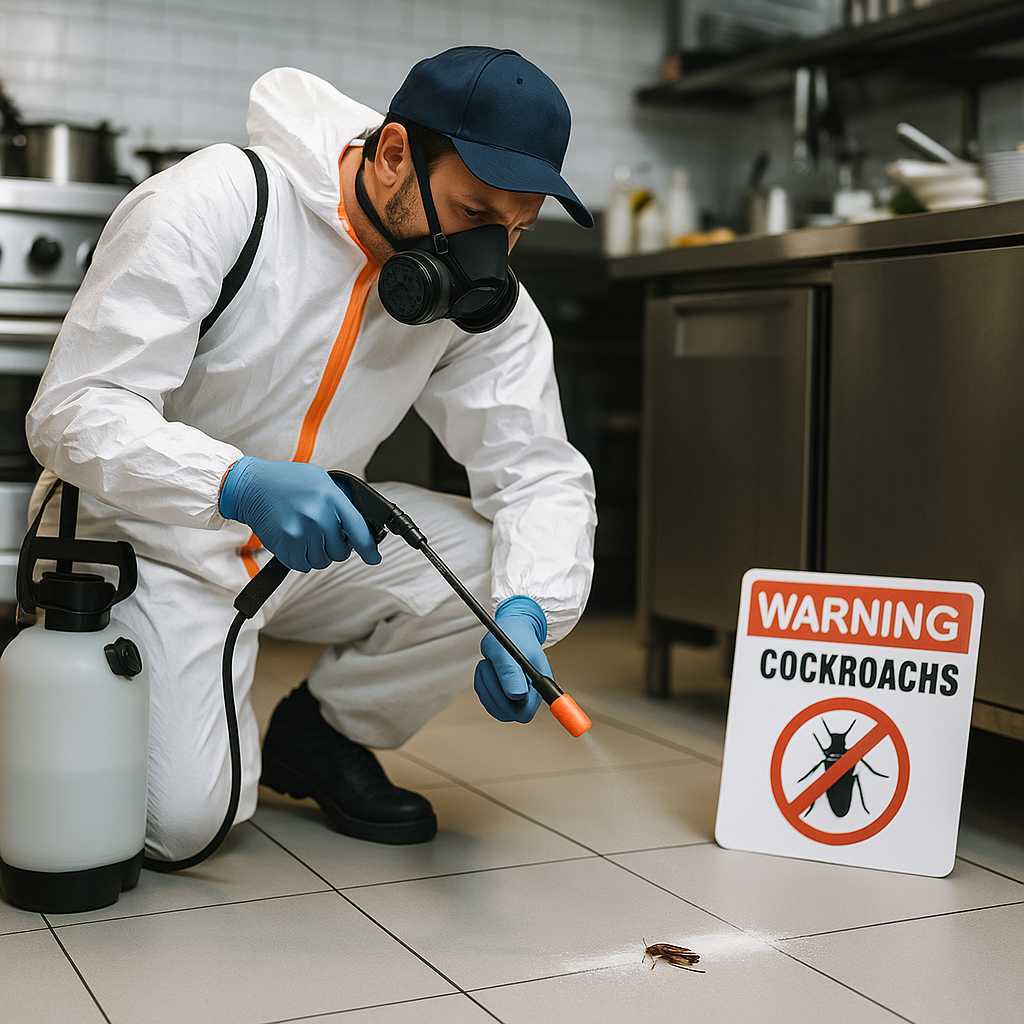COCKROACH CONTROL FOR RESTAURANTS & FOOD BUSINESSES